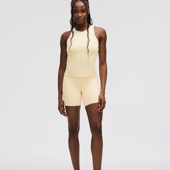 Lululemon Align High Rise Short 6" Butter Cream 0 NWT - Picture 3 of 10